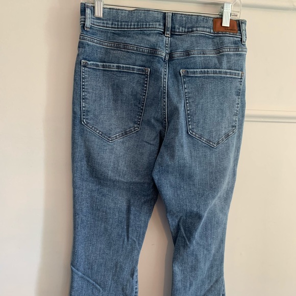 **SOLD** Express slim flare high rise jean. - Picture 2 of 4